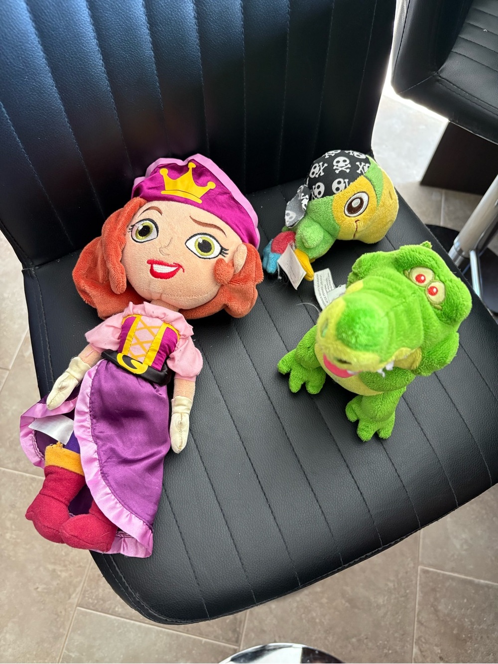 Disney Store Jake and the Never Land Pirate Princess lot Plush Stuffed